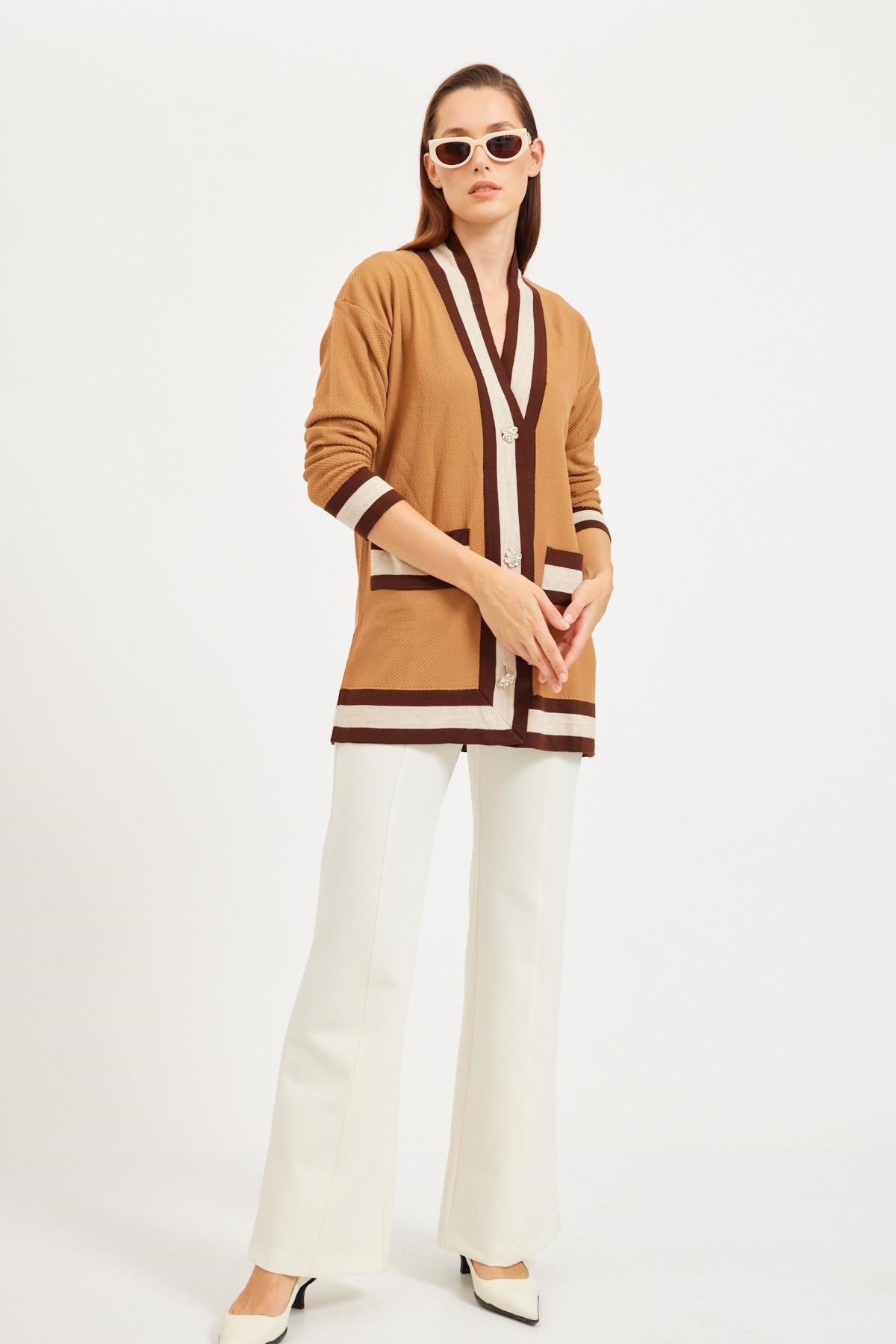 Camel Cardigan