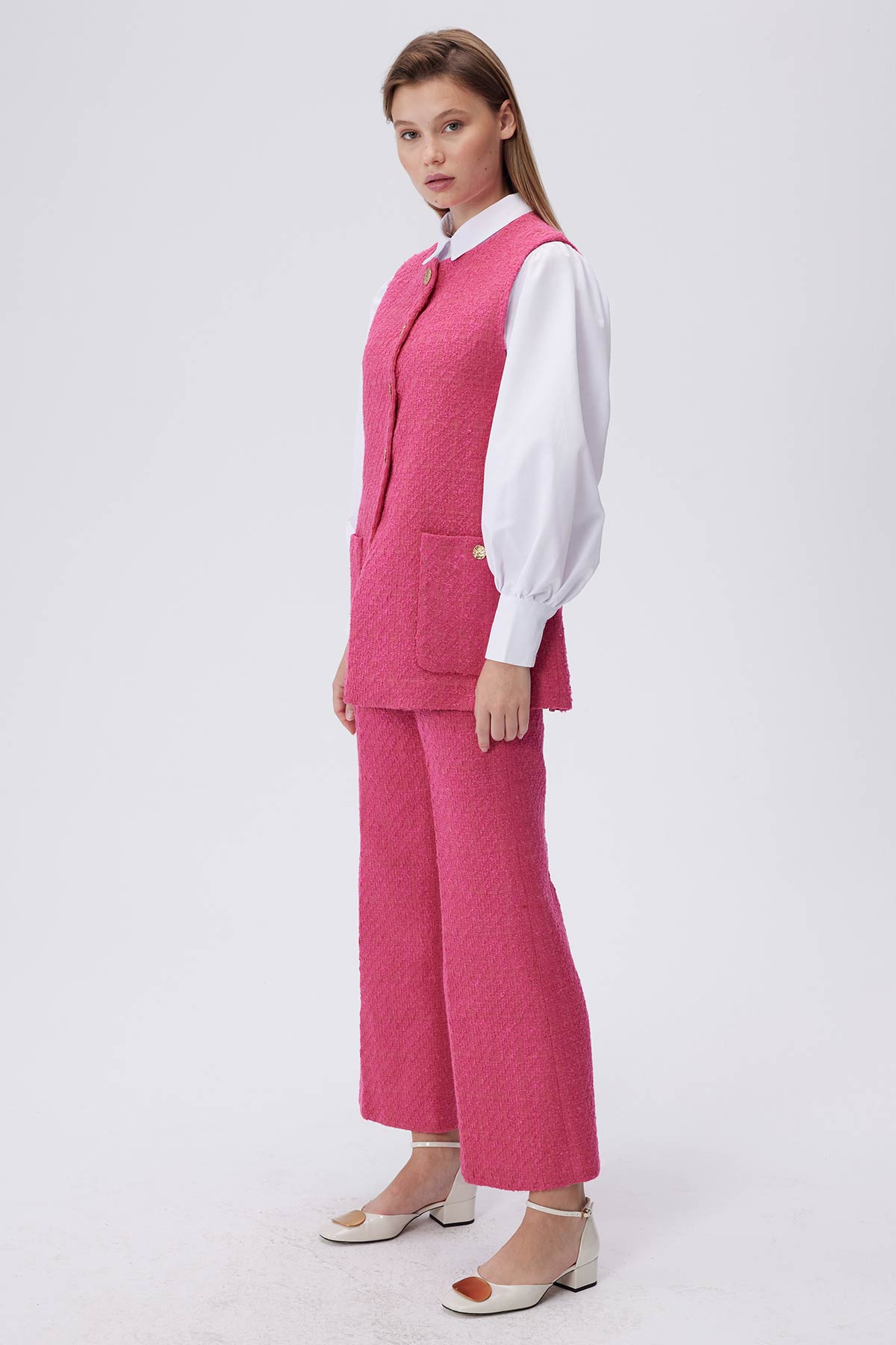 Tweed Pink Set