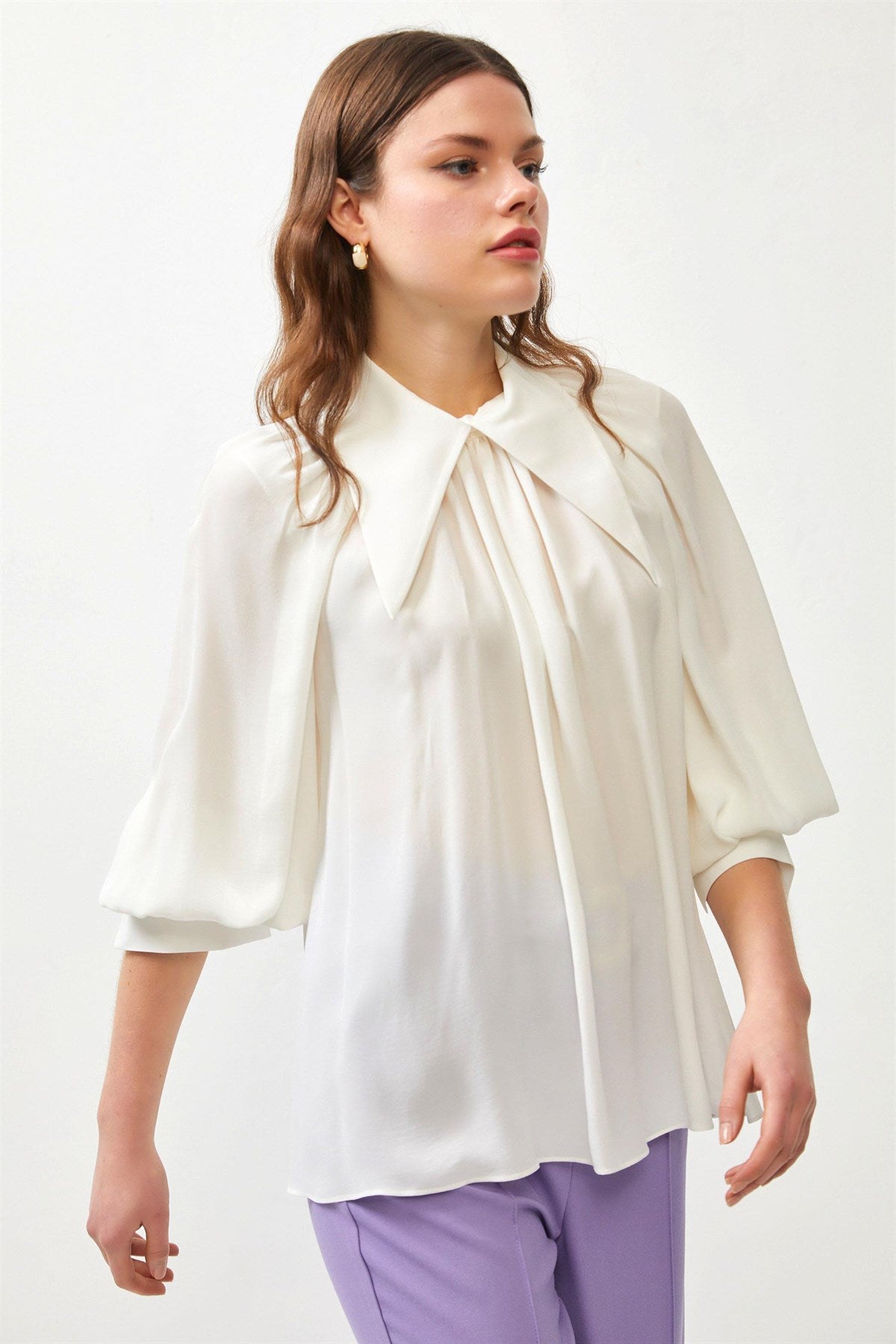 Flowy Ecru Shirt