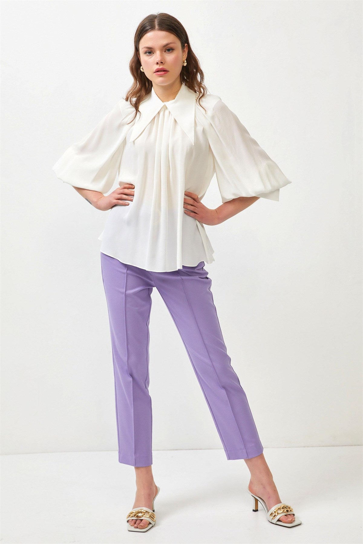 Flowy Ecru Shirt