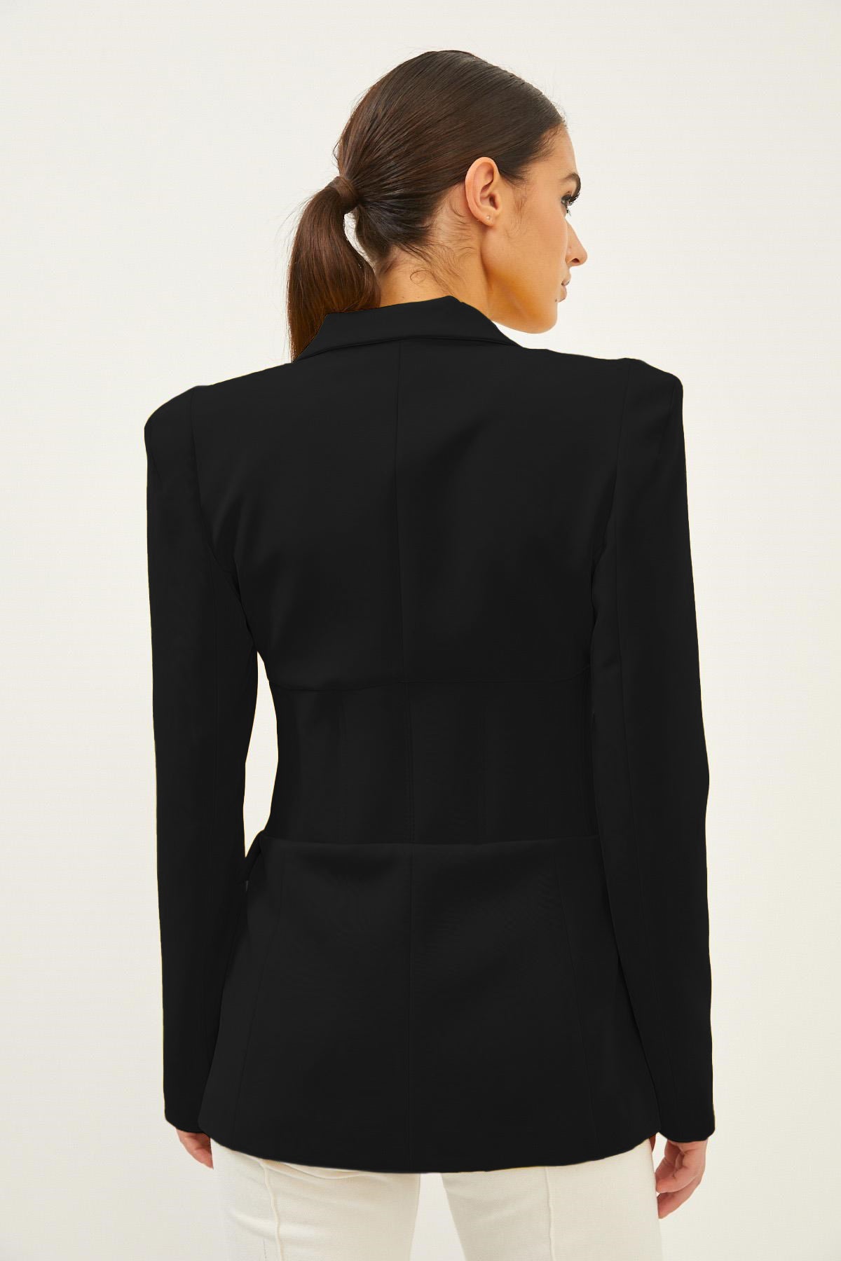 Black Corset Suit