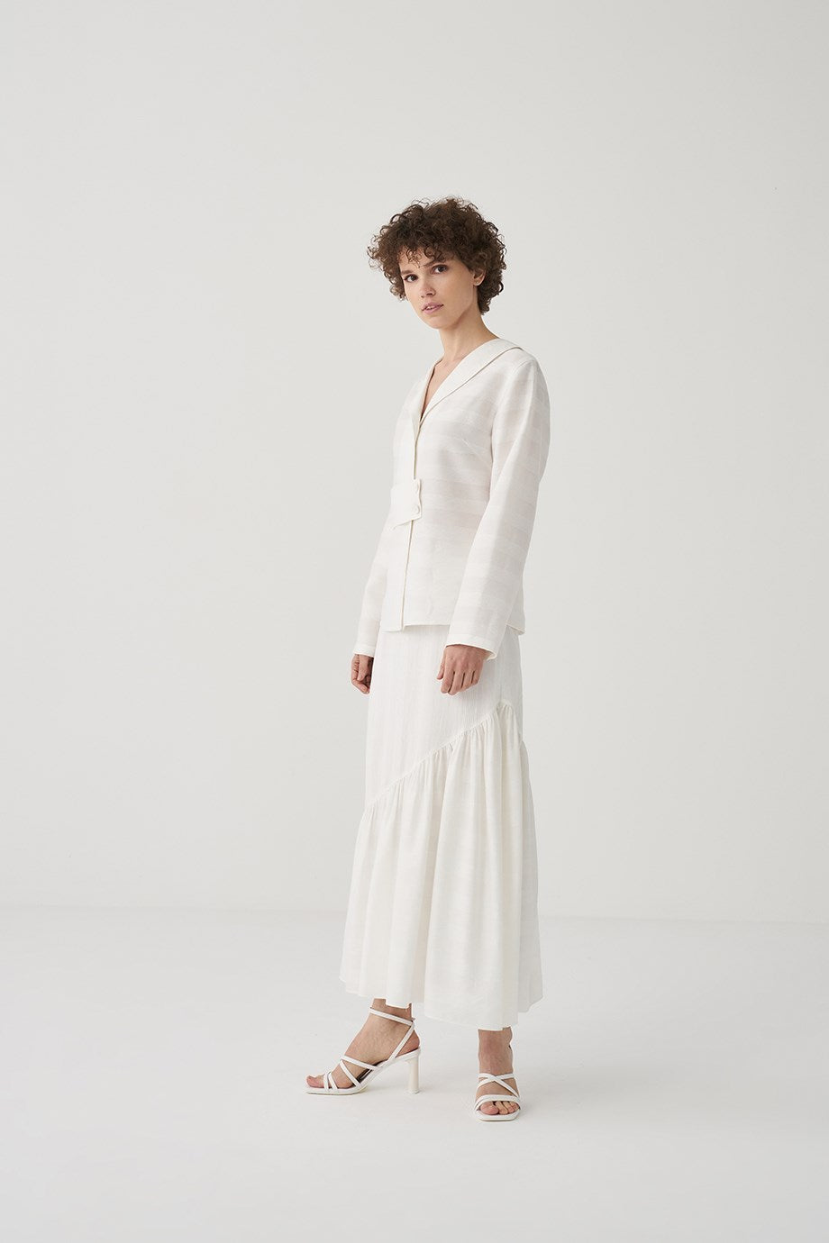 White Skirt Set