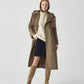 Beige Trench Coat with Hoodie