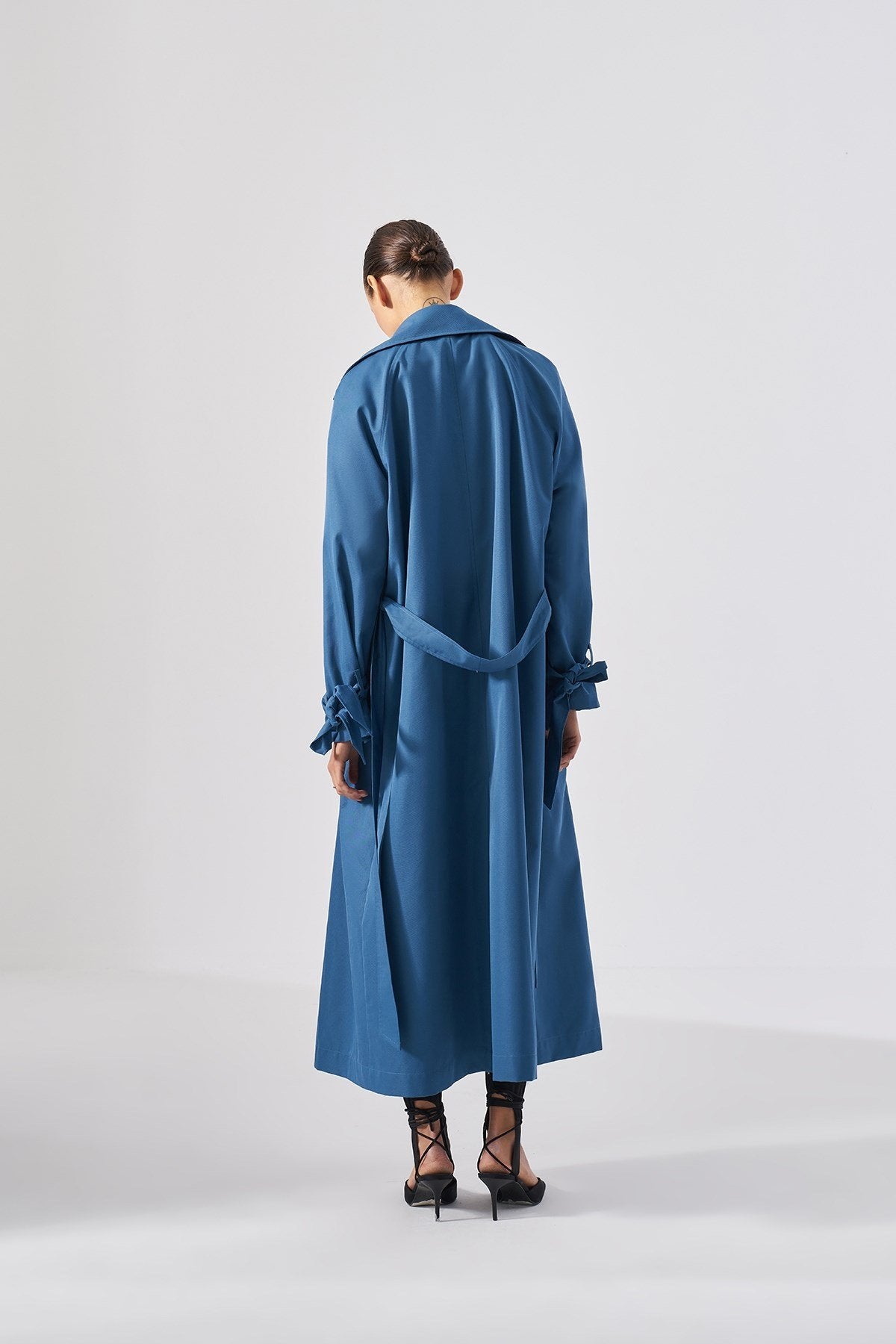 Blue Trench Coat