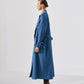 Blue Trench Coat