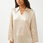 Silky Beige Shirt