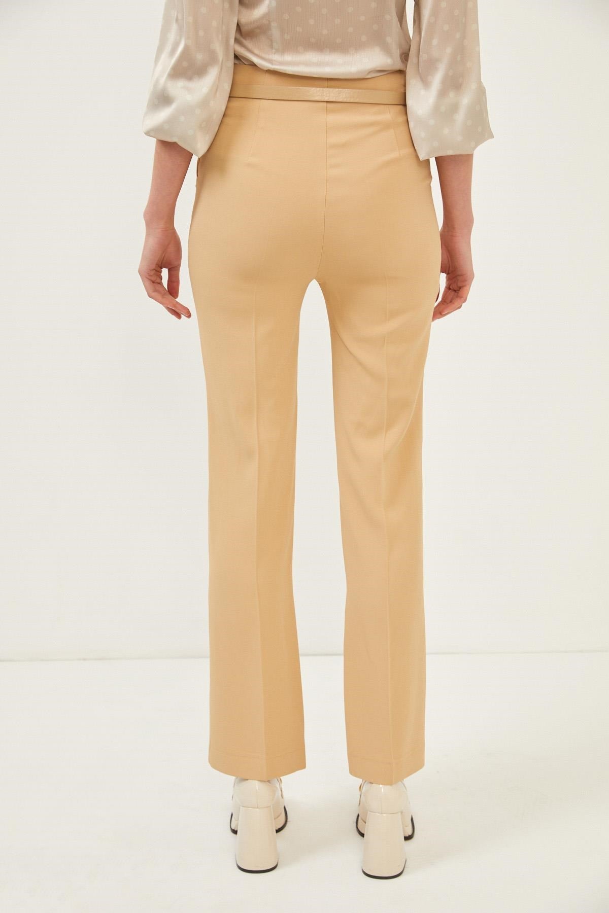 Beige Simple Suit