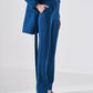 Indigo Belt Suit